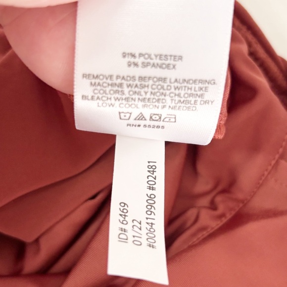 New EXPRESS Women’s Red Contour Body Suit Thong Ruched Padded Bust Size Small - Picture 9 of 9